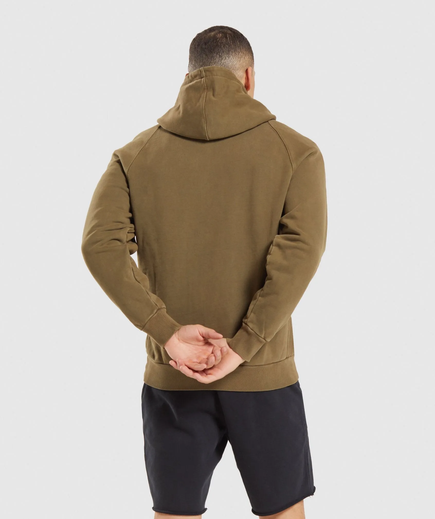 Gymshark Premium Legacy Hoodie - Khaki