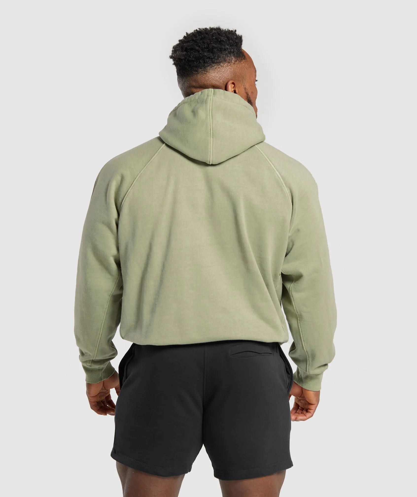 Gymshark Premium Legacy Hoodie - Natural Sage Green