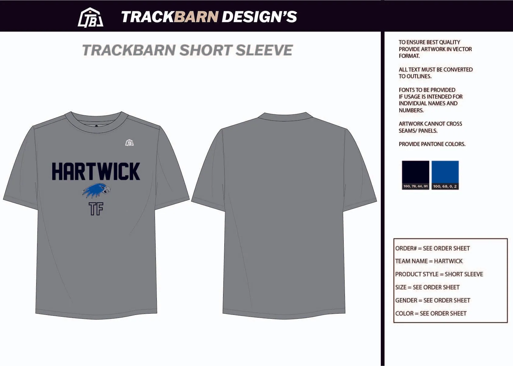 Hartwick-- Youth Tech Tee