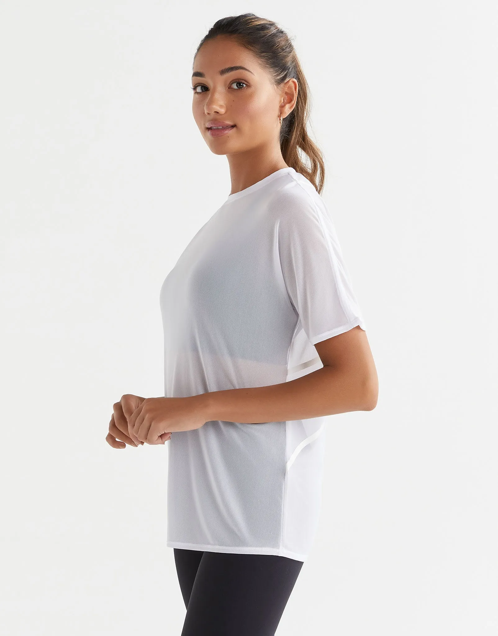 Heidi Kimino Tee - White