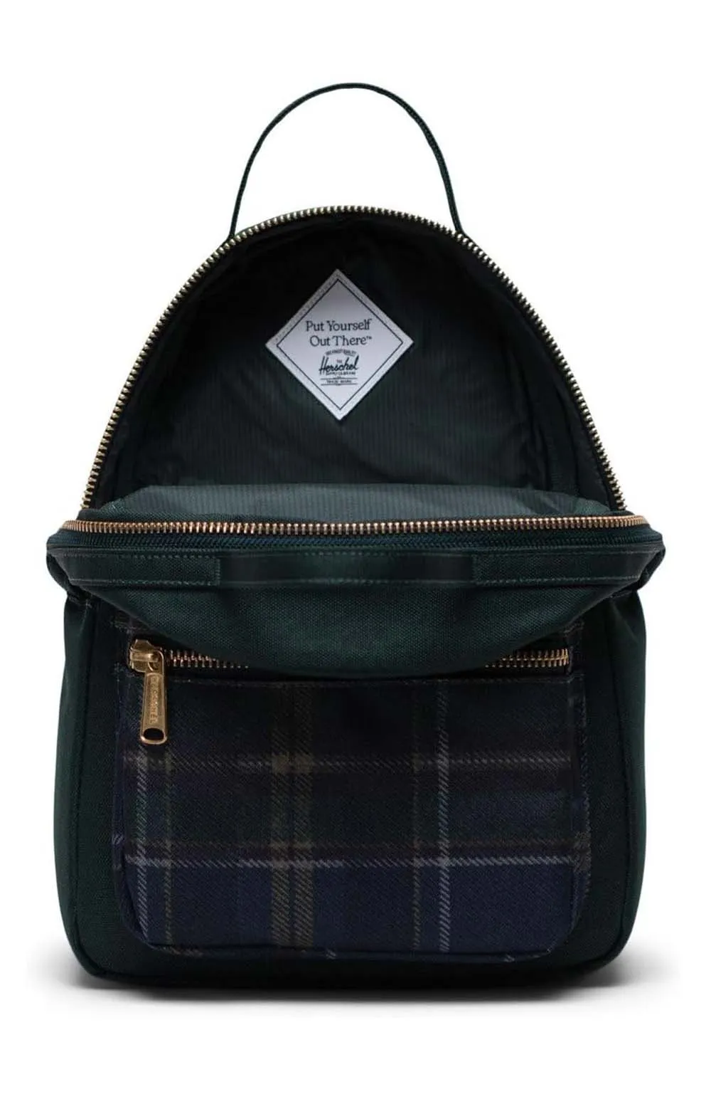 Herschel Nova Mini Backpack 11395-06016 - Winter Plaid in Darkest Spruce | Moose Limited