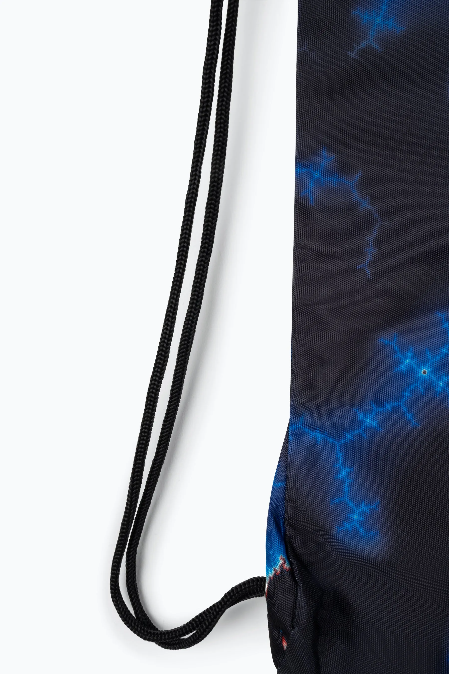 Hype Boys Black Electric Nucleus Drawstring Bag