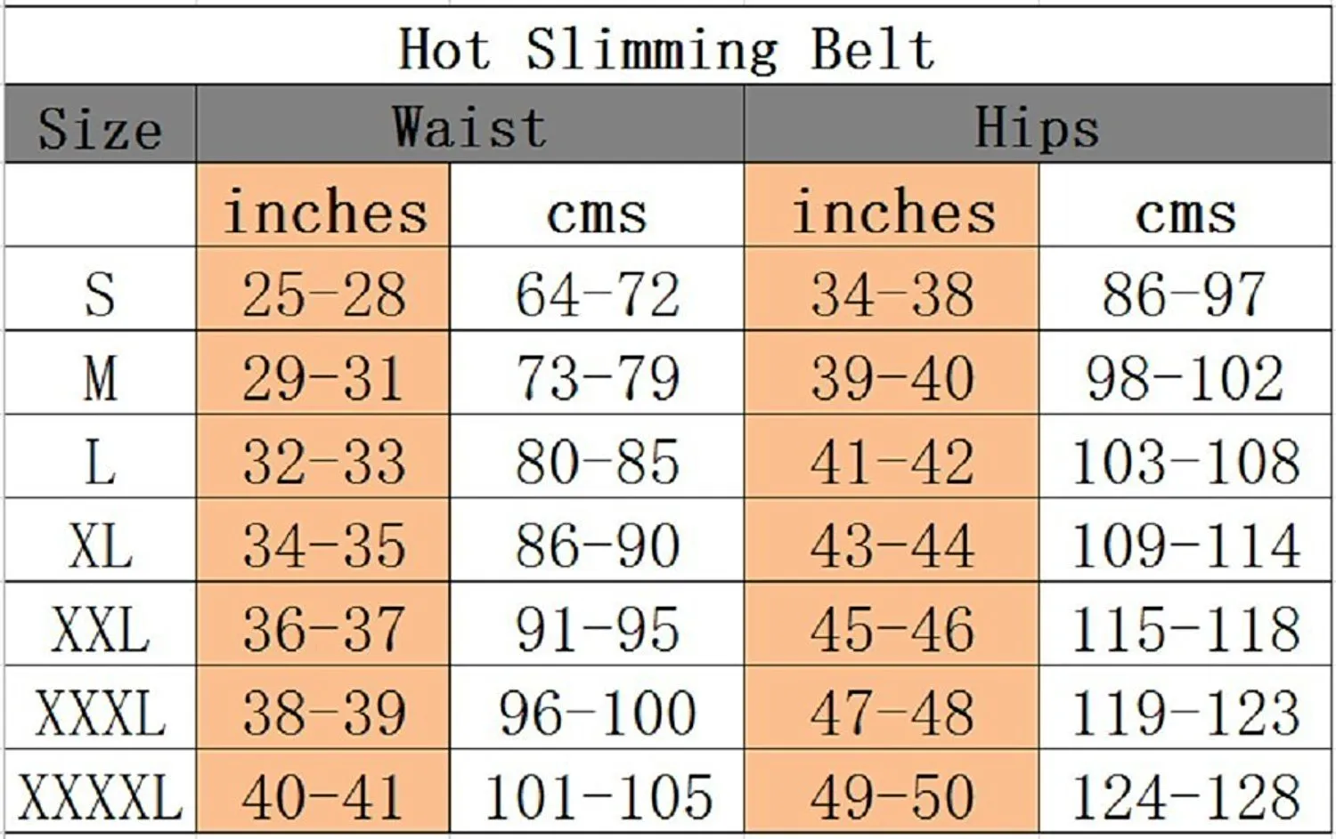 Importikaah I Hot Slimming Shaper Belt