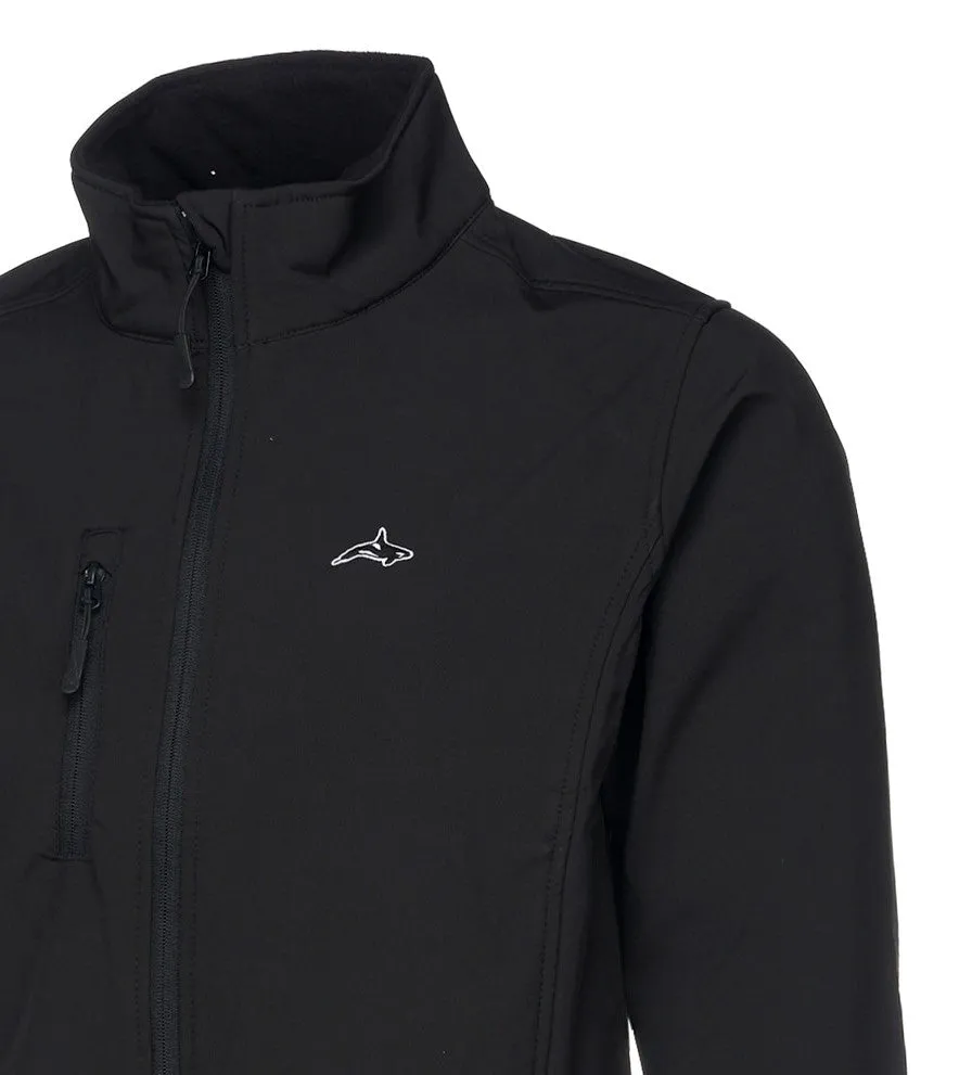 Killer Whale Softshell Fleece Jacket Mens Windproof Golf