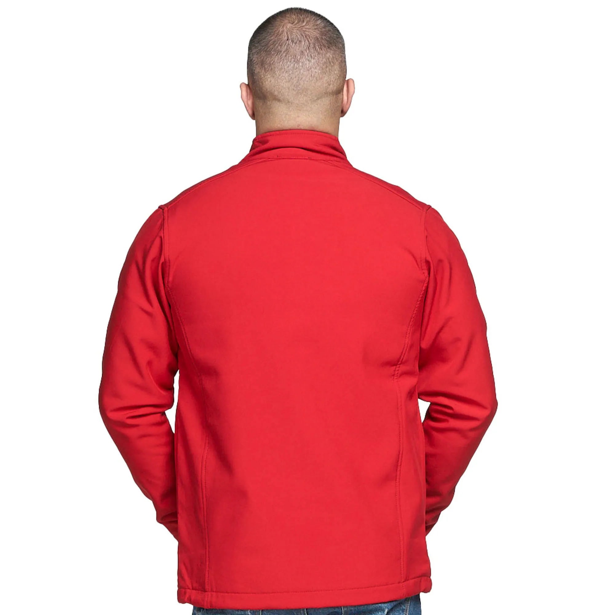 Killer Whale Softshell Fleece Jacket Mens Windproof Golf