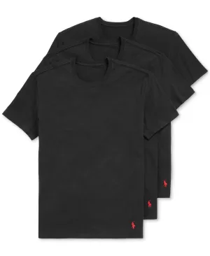 Men's 3-piece 4D Flex Cooling Polo Ralph Lauren Crew Neck T-Shirts