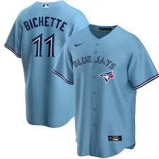 Nike Men's MLB Toronto Blue Jays Bo Bichette Alternate Replica Player Baseball Jersey