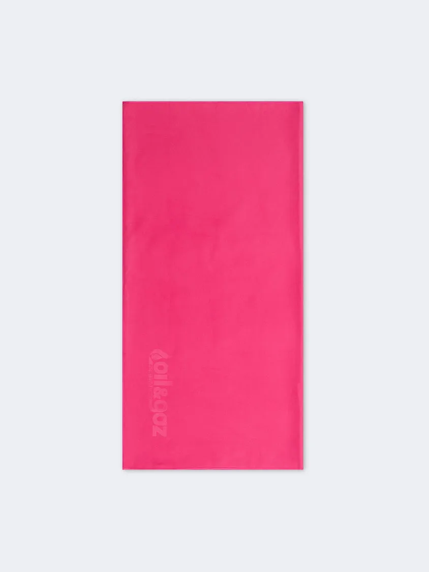 Oil And Gaz Rubber Bag Unisex Lifestyle Towel Pink