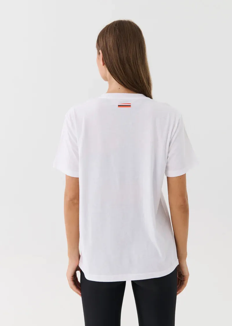 PE NATION - Heads Up Tee Optic White