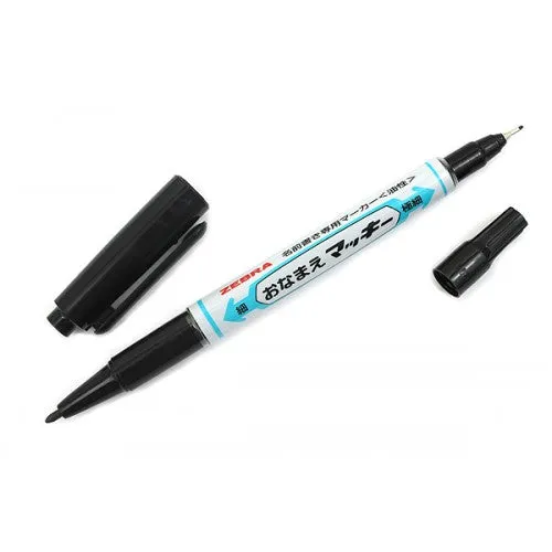 Pen Zebra Twin Marker - Black (B-Yyts7-Bk)