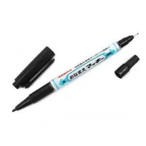 Pen Zebra Twin Marker - Black (B-Yyts7-Bk)