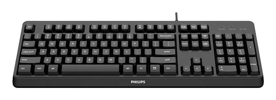 Philips 2000 Series Spk6207bl - Keyboard - Usb - Matte Black