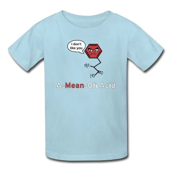 "A-Mean-Oh-Acid" - Kids T-Shirt