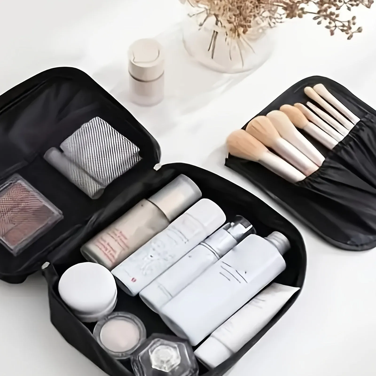 Ultimate Cosmetic Storage Stylish Versatile Zipper Bag for Makeup