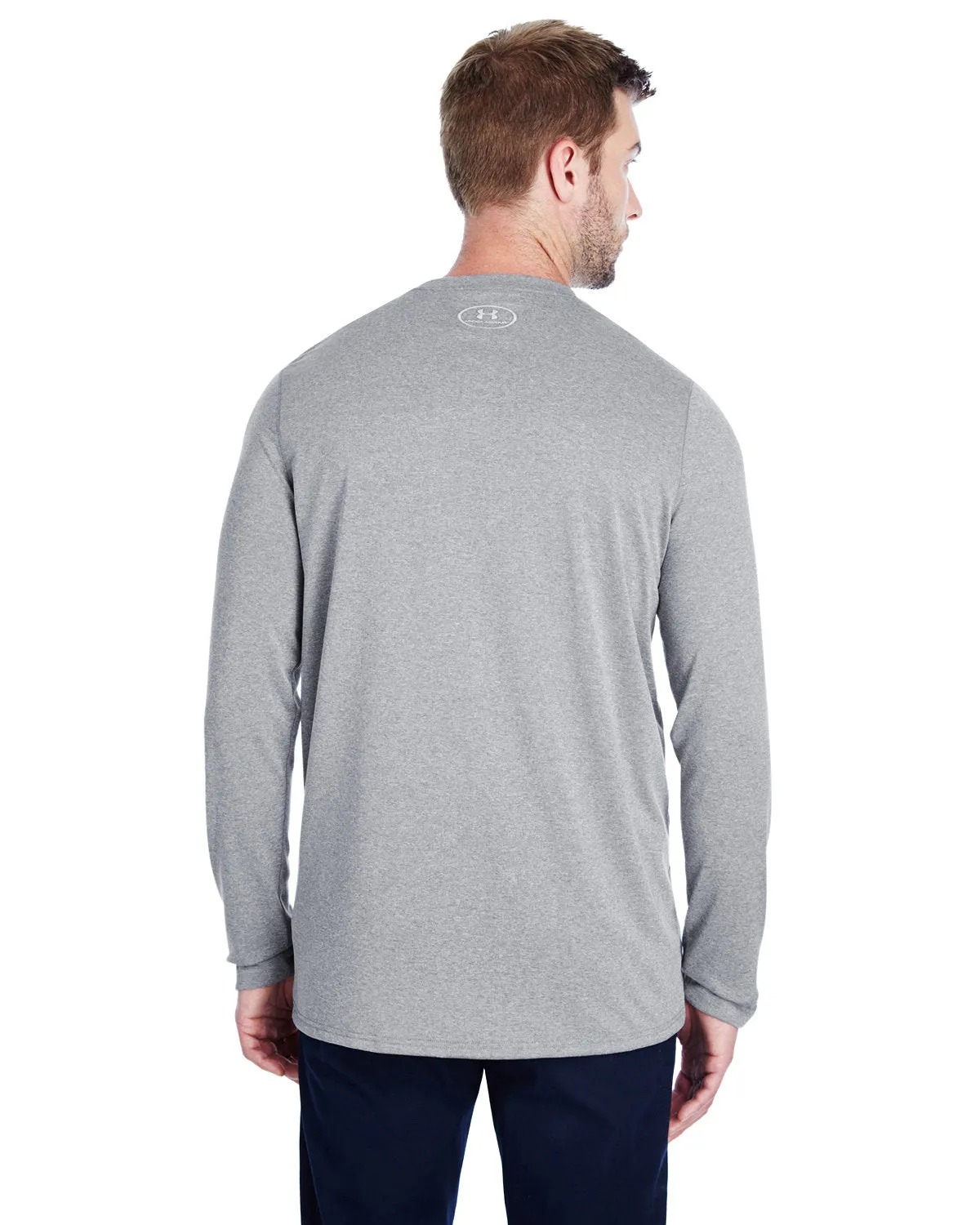 Under Armour Long Sleeve Custom Locker Tees, True Gray Heather