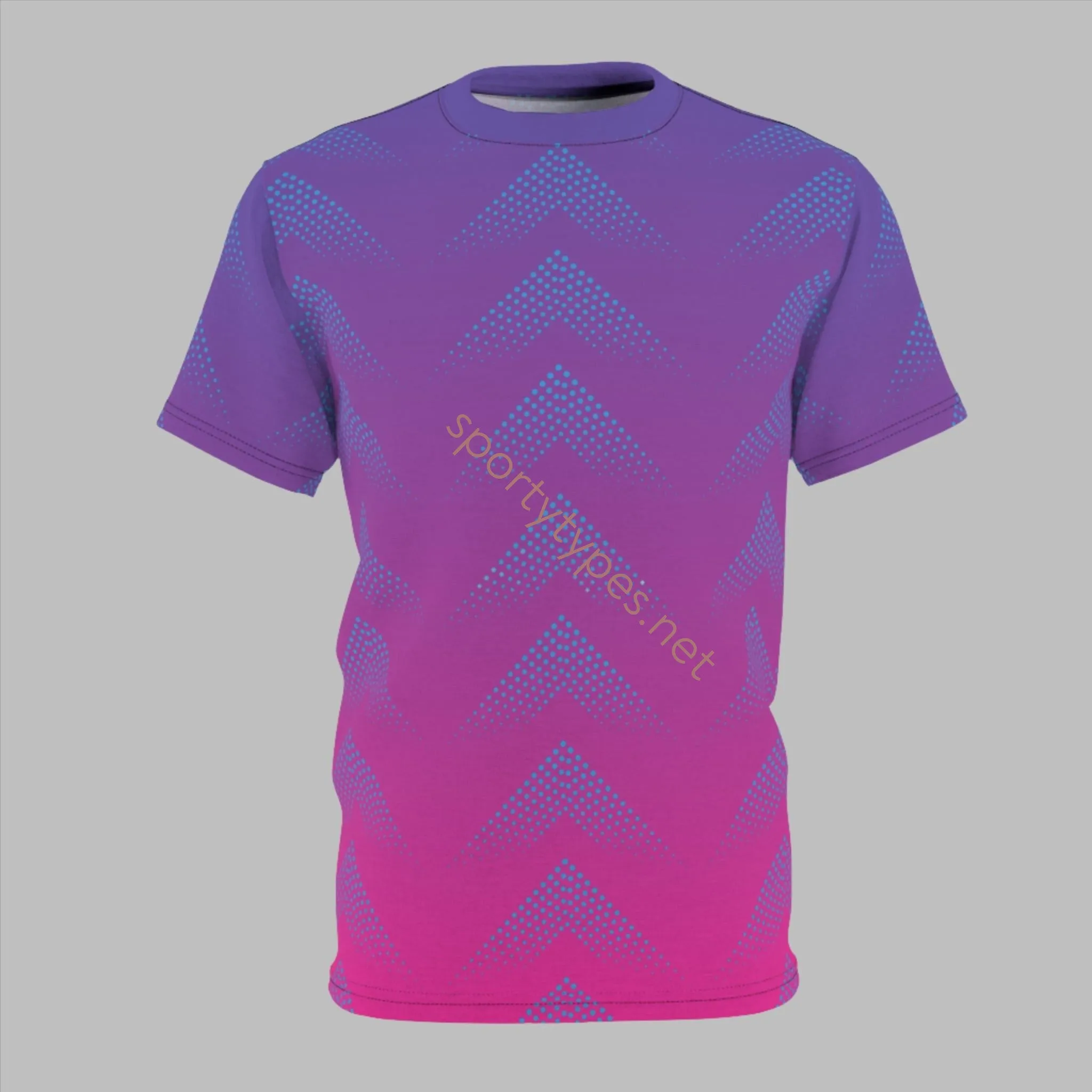 Unisex Purple Pink Mix Tee