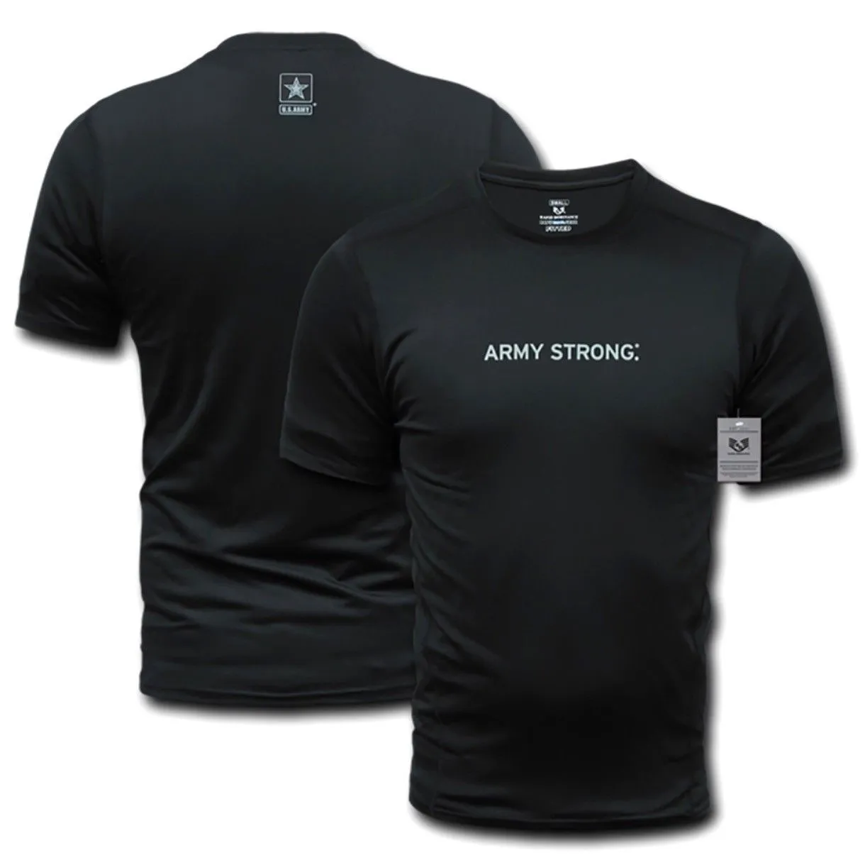 US Military Army Air Force Navy Training Workout Muscle Anti-Microbial T-Shirts