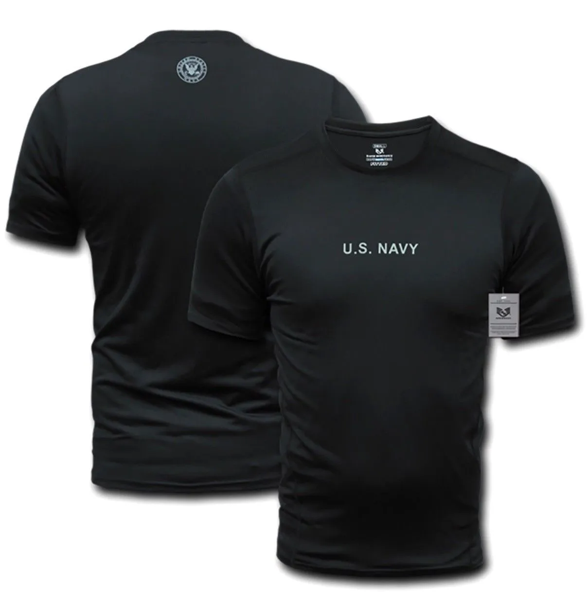 US Military Army Air Force Navy Training Workout Muscle Anti-Microbial T-Shirts