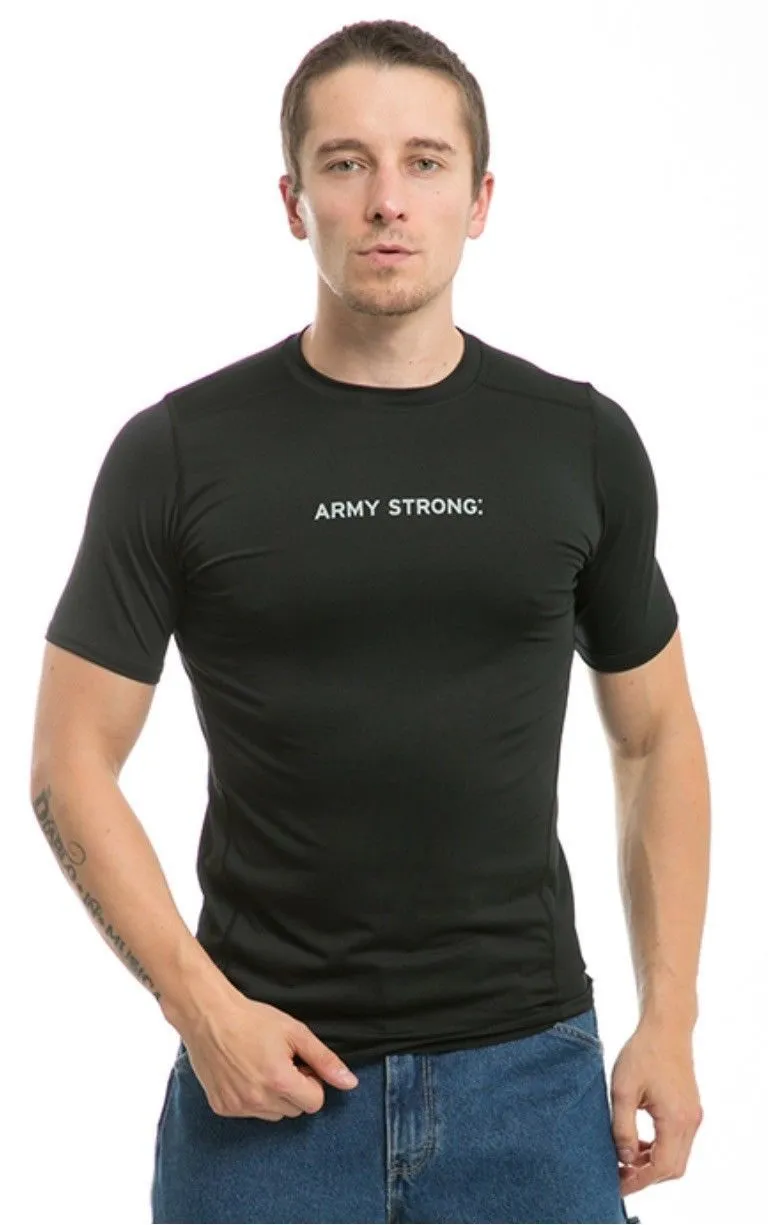 US Military Army Air Force Navy Training Workout Muscle Anti-Microbial T-Shirts