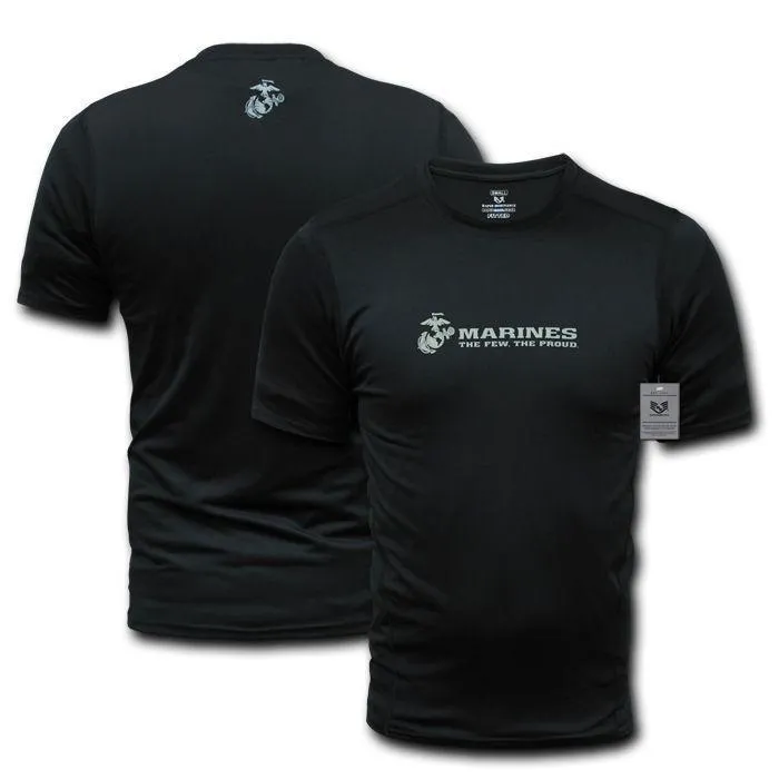 US Military Army Air Force Navy Training Workout Muscle Anti-Microbial T-Shirts